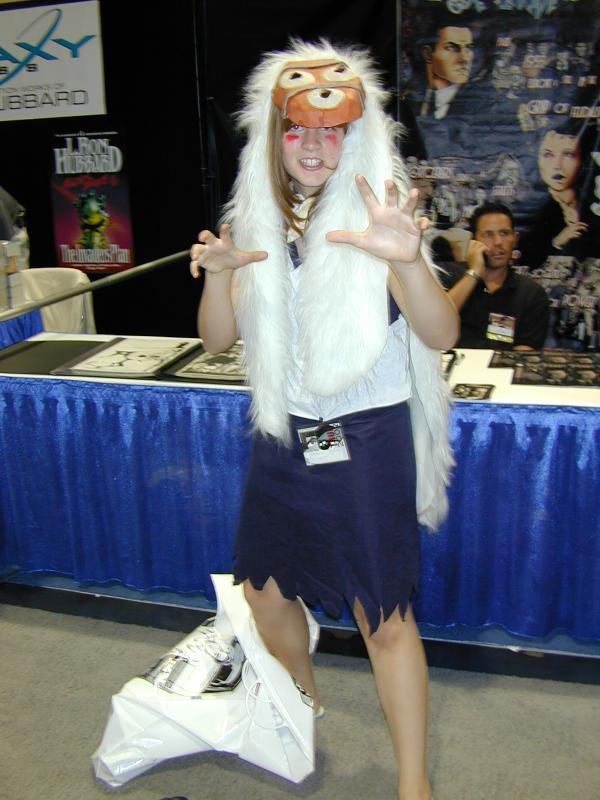 princess mononoke san costume. From Princess Mononoke